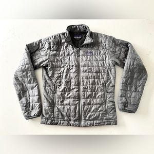 Patagonia Nano Puff Jacket Coat - Gray - Men’s Size Small